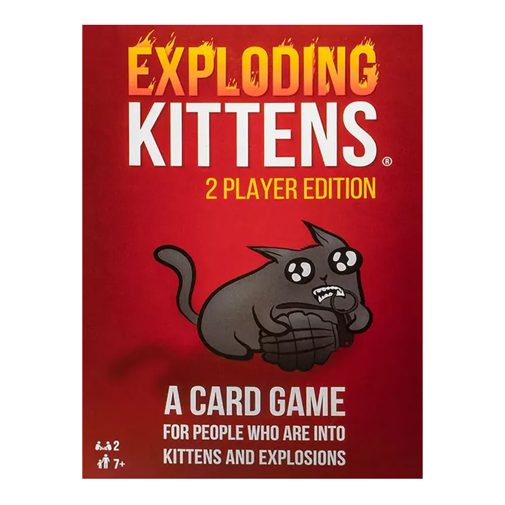 EXPLODING KITTENS 2 PLAYER EDITION EN – Tower Tactic Games