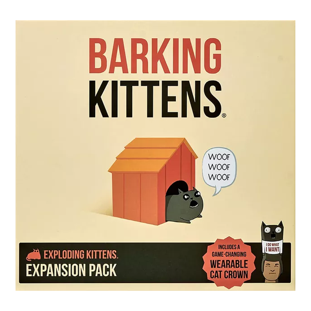 EXPLODING KITTENS BARKING KITTENS EN – Tower Tactic Games