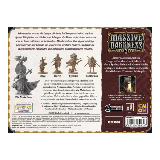 MASSIVE DARKNESS 2: MONK & NECROMANCER VS THE PARAGON EN