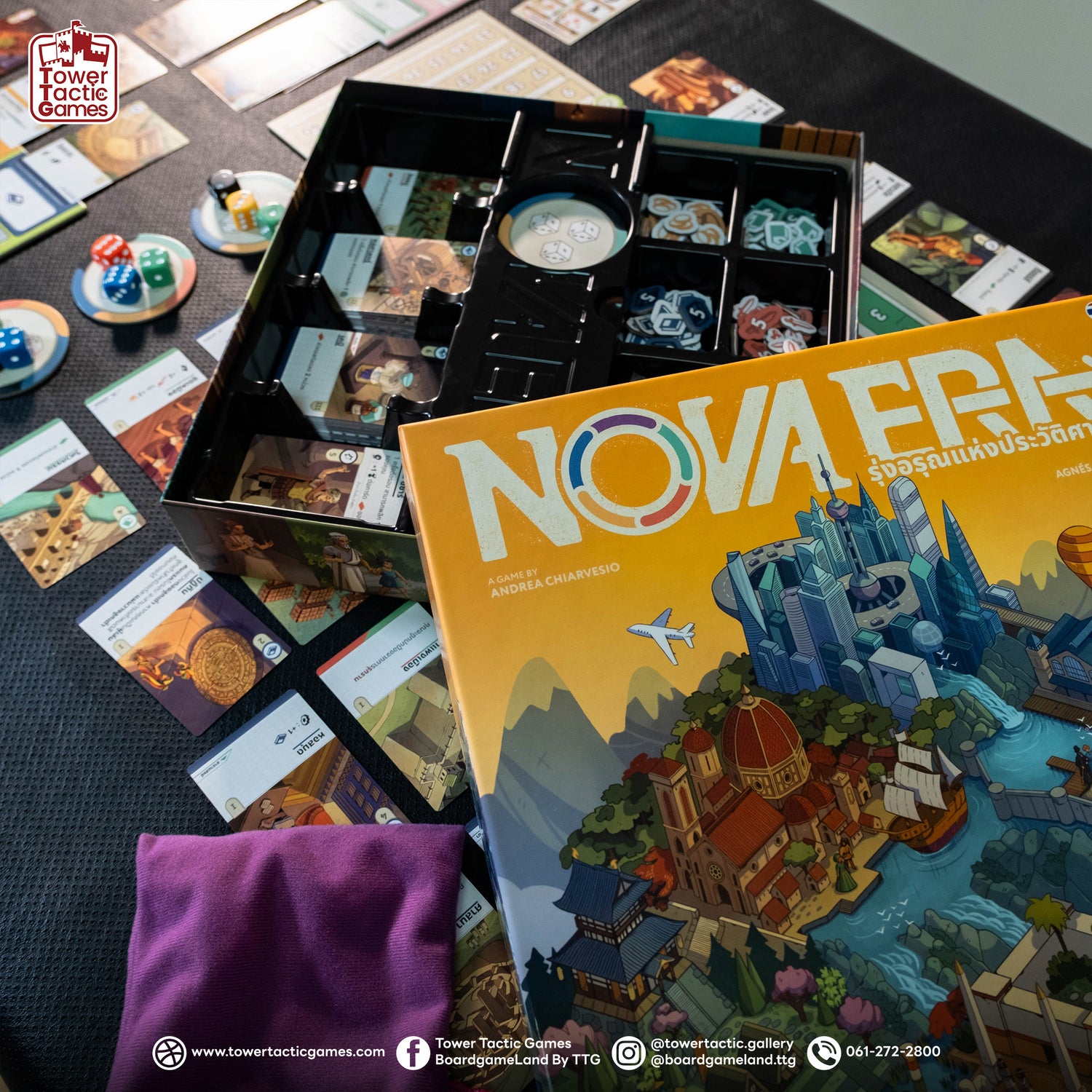 NOVA ERA รุ่งอรุณแห่งประวัติศาสตร์ TH – Tower Tactic Games