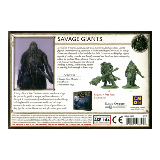 A SONG OF ICE & FIRE: Free Folk Savage Giants