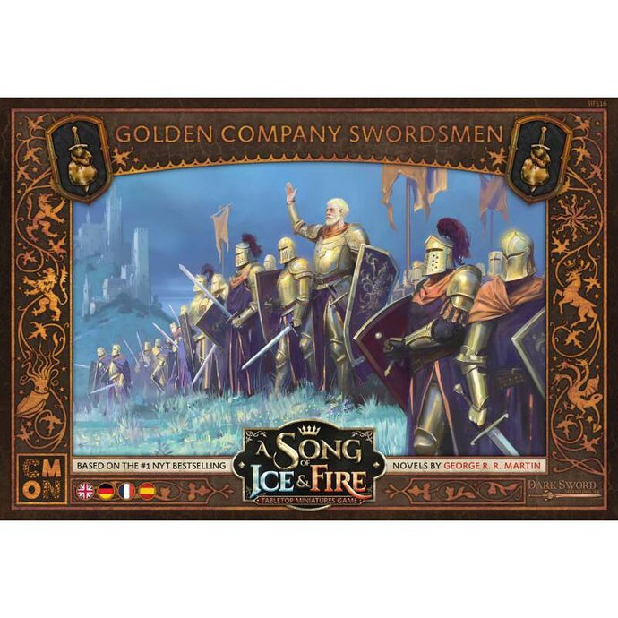 A SONG OF ICE & FIRE: GOLDEN COMPANY SWORDSMEN (DE/EN/FR/SP)