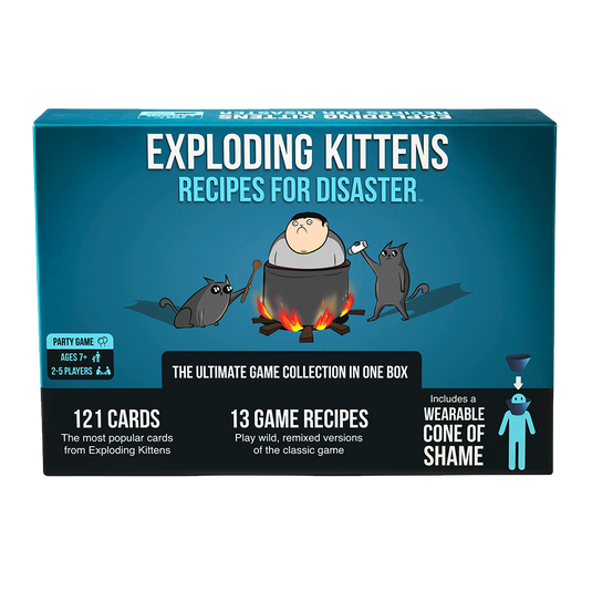 EXPLODING KITTENS RECIPES FOR DISASTER