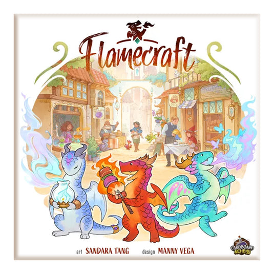 Flamecraft Deluxe Edition Brettspiel (Kickstarter DE) (Gebraucht) in Flamecraft Deluxe Edition Brettspiel (Kickstarter DE) (Gebraucht) in
