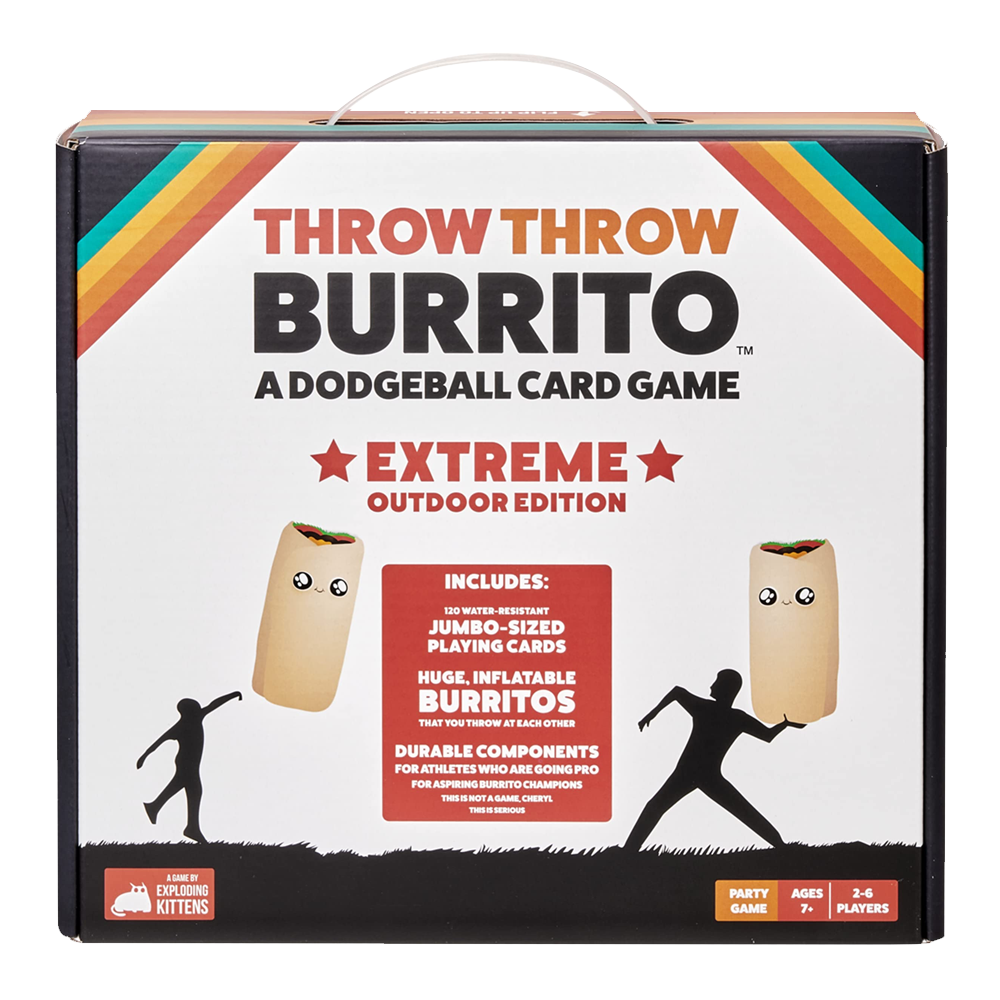 THROW THROW BURRITO EXTREME OUTDOOR EDITION EN Tower Tactic Games