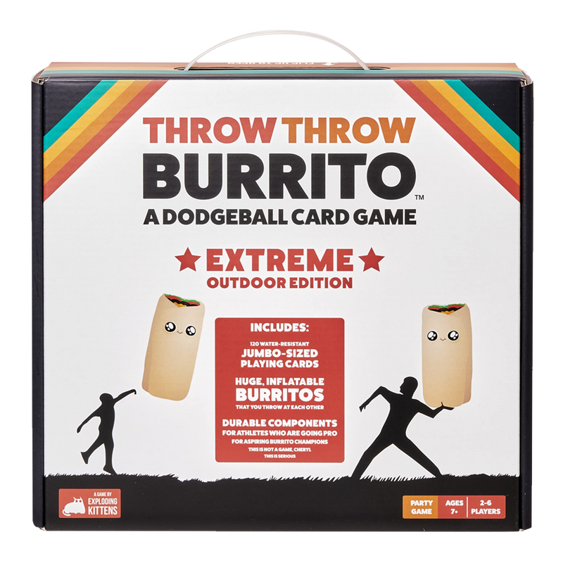 THROW THROW BURRITO EXTREME OUTDOOR EDITION EN Tower Tactic Games