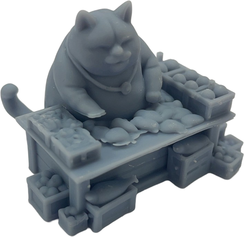 3D FAMOUS FISH MARKET TOKEN  โทเคนตลาดปลาเลื่องชื่อ 3 มิติ 