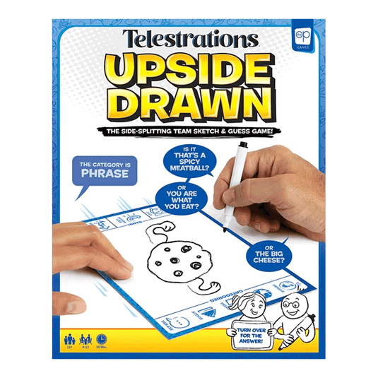 TELESTRATIONS: UPSIDE DRAWN EN