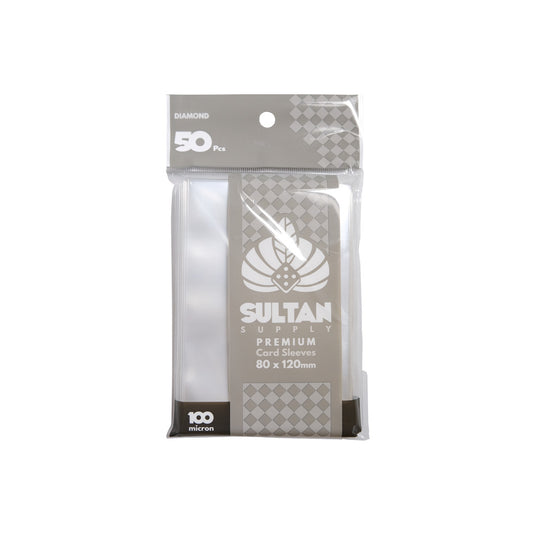 SLEEVES SULTAN DIAMOND 80x120 . (50 pcs) Tower Tactic Games SLEEVES SULTAN DIAMOND 80x120 . (50 pcs) Tower Tactic Games