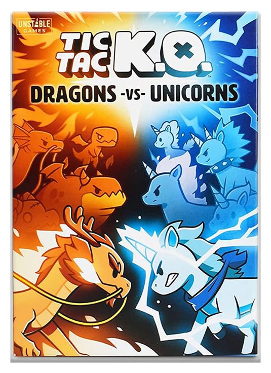TIC TAC KO: DRAGONS VS UNICORNS EN
